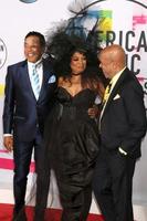 LOS ANGELES - NOV 19 - Smokey Robinson, Diana Ross, Berry Gordy at the American Music Awards 2017 at Microsoft Theater on November 19, 2017 in Los Angeles, CA photo