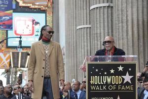 LOS ANGELES - NOV 19 - Snoop Dogg, Quincy Jones at the Snoop Dogg Star Ceremony on the Hollywood Walk of Fame on November 19, 2018 in Los Angeles, CA photo