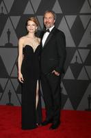 LOS ANGELES - NOV 11 - Tanya Lapointe, Denis Villeneuve at the AMPAS 9th Annual Governors Awards at Dolby Ballroom on November 11, 2017 in Los Angeles, CA photo