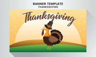 Thanksgiving celebration  background template vector