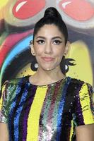 los angeles - 2 de febrero - stephanie beatriz en lego movie 2 - estreno de la segunda parte en el teatro del pueblo el 2 de febrero de 2019 en westwood, ca foto