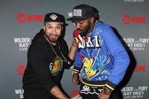 LOS ANGELES - DEC 1 - The Kid Mero, Desus Nice at the Heavyweight Championship Of The World Wilder vs. Fury - Arrivals at the Staples Center on December 1, 2018 in Los Angeles, CA photo