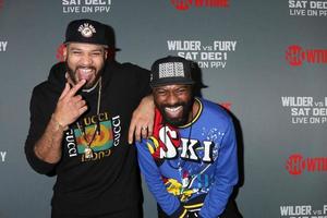 LOS ANGELES - DEC 1 - The Kid Mero, Desus Nice at the Heavyweight Championship Of The World Wilder vs. Fury - Arrivals at the Staples Center on December 1, 2018 in Los Angeles, CA photo