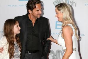 LOS ANGELES - MAR 18 - Marlowe Marann Kaye, Thorsten Kaye, Jennifer Gareis at the The Bold and The Beautiful 30th Anniversary Party at Clifton s Downtown on March 18, 2017 in Los Angeles, CA photo