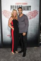 LOS ANGELES - AUG 28 - Tracey Upton, Sam Upton at the Peppermint World Premiere at the Regal Cinemas L.A. LIVE on August 28, 2018 in Los Angeles, CA photo