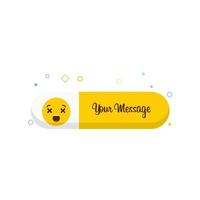 Emoji icon design vector