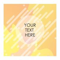 Colorful background with typography vector