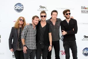 LAS VEGAS, MAY 22 - One Republic arriving at the 2011 Billboard Music Awards at MGM Grand Garden Arena on May 22, 2010 in Las Vegas, NV photo