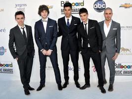 LAS VEGAS, MAY 20 - The Wanted arrives at the 2012 Billboard Awards at MGM Garden Arena on May 20, 2012 in Las Vegas, NV photo