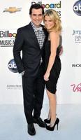 LAS VEGAS, MAY 20 - Ty Burrell, Julie Bowen arrives at the 2012 Billboard Awards at MGM Garden Arena on May 20, 2012 in Las Vegas, NV photo