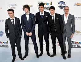 LAS VEGAS, MAY 20 - The Wanted arrives at the 2012 Billboard Awards at MGM Garden Arena on May 20, 2012 in Las Vegas, NV photo