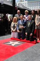 LOS ANGELES, JUN 2 - Chamber Officials, Michael Symon, Brooke Johnson, Bobby Flay, Sophie Flay at the Bobby Flay Hollywood Walk of Fame Ceremony at the Hollywood Blvd on June 2, 2015 in Los Angeles, CA photo