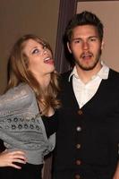 LOS ANGELES, FEB 7 - Kim Matula, Scott Clifton at the 6000th Show Celebration at The Bold and The Beautiful at CBS Television City on February 7, 2011 in Los Angeles, CA photo