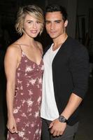 LOS ANGELES, APR 25 - Linsey Godfrey, Marco James Marquez at the Bold and Beautiful Emmy Nominees Celebration at the CBS Television City on April 25, 2016 in Los Angeles, CA photo