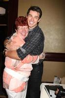 LOS ANGELES, AUG 27 - Angelique de Vries s mom, Adam Gregory attending the Bold and The Beautiful Fan Event 2011 at the Universal Sheraton Hotel on August 27, 2011 in Los Angeles, CA photo