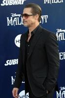 LOS ANGELES, MAY 28 - Brad Pitt at the Maleficent World Premiere at El Capitan Theater on May 28, 2014 in Los Angeles, CA photo