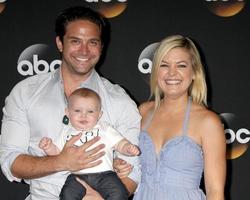 LOS ANGELES, JUL 15 - Brandon Barash, Harper Barash, Kirsten Storms at the ABC July 2014 TCA at Beverly Hilton on July 15, 2014 in Beverly Hills, CA photo