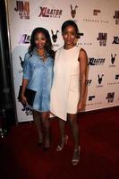 LOS ANGELES, AUG 22 - Bre Sha Webb, Faune Chambers Watkins at the Jimi - All Is By My Side LA Special Screening at ArcLight Hollywood Theaters on August 22, 2014 in Los Angeles, CA photo