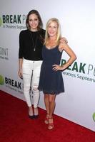 LOS ANGELES, AUG 27 - Carly Chaikin, Angela Kinsey at the Break Point Special Screening at the TCL Chinese 6 Theaters on August 27, 2015 in Los Angeles, CA photo