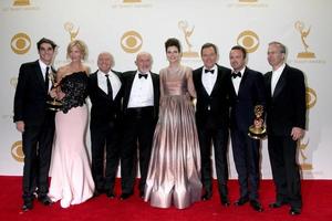 LOS ANGELES, SEP 22 - Breaking Bad Cast at the 65th Emmy Awards, Press Room at Nokia Theater on September 22, 2013 in Los Angeles, CA photo