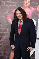 LOS ANGELES, APR 27 - Weird Al Yankovic arriving at the Bridesmaids Premiere at Village Theater on April 27, 2011 in Westwood, CA photo