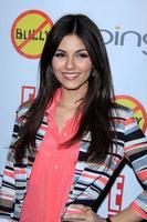 LOS ANGELES, MAR 26 - Victoria Justice arrives at the Bully Movie Premiere at the Chinese 6 Theaters on March 26, 2012 in Los Angeles, CA photo