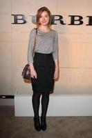 LOS ANGELES, OCT 26 - Imogen Poots arriving at the Burberry Body Launch at Burberry on October 26, 2011 in Beverly Hills, CA photo