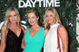 LOS ANGELES, OCT 10 - Tamara Clatterbuck, Jennifer Gareis, Sharon Case at the CBS Daytime 1 for 30 Years Exhibit Reception at the Paley Center For Media on October 10, 2016 in Beverly Hills, CA photo