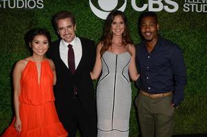 LOS ANGELES, JUN 2 - Benda Song, Dermot Mulroney, Odette Annable, Aaron Jennings at the 4th Annual CBS Television Studios Summer Soiree at the Palihouse on June 2, 2016 in West Hollywood, CA photo