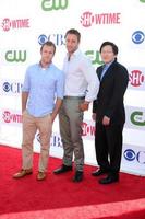 LOS ANGELES, JUL 29 - Scott Caan, Alex O Loughlin, Masi Oka arrives at the CBS, CW, and Showtime 2012 Summer TCA party at Beverly Hilton Hotel Adjacent Parking Lot on July 29, 2012 in Beverly Hills, CA photo