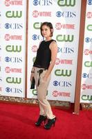 LOS ANGELES, AUG 3 - Jessica Stroup arriving at the CBS TCA Summer 2011 All Star Party at Robinson May Parking Garage on August 3, 2011 in Beverly Hills, CA photo