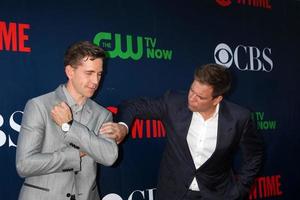 LOS ANGELES, AUG 10 - Brian Dietzen, Michael Weatherly at the CBS TCA Summer 2015 Party at the Pacific Design Center on August 10, 2015 in West Hollywood, CA photo