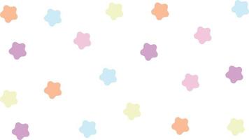 cute stars background vector