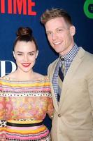 LOS ANGELES, AUG 10 - Renee Felice Smith, Barrett Foa at the CBS TCA Summer 2015 Party at the Pacific Design Center on August 10, 2015 in West Hollywood, CA photo