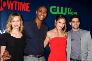 LOS ANGELES, AUG 10 - Calista Flockhart, Mehcad Brooks, Melissa Benoist, Jeremy Jordan at the CBS TCA Summer 2015 Party at the Pacific Design Center on August 10, 2015 in West Hollywood, CA photo