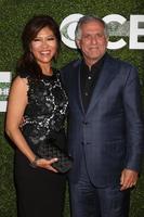 LOS ANGELES, AUG 10 - Julie Chen, Les Moonves at the CBS, CW, Showtime Summer 2016 TCA Party at the Pacific Design Center on August 10, 2016 in West Hollywood, CA photo