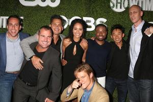 los angeles, 10 de agosto - invitado, george eads, tristin mays, lucas hasta, justin contrata, james wan en cbs, cw, showtime summer 2016 tca party en el pacific design center el 10 de agosto de 2016 en west hollywood, ca foto