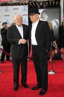 LOS ANGELES, APR 12 - G W Bailey, Michael Paul Chan arrives at the TCM 40th Anniv of Cabaret at Graumans Chinese Theater on April 12, 2012 in Los Angeles, CA photo