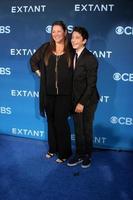 LOS ANGELES, JUN 16 - Camryn Manheim, Milo Manheim at the Extant Premiere Screening at the California Science Center on June 16, 2014 in Los Angeles, CA photo