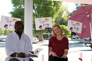 LOS ANGELES, NOV 5 - Alimi Ballard, Melissa Joan Hart at the YOU AND ME Book Party at SweetHarts on November 5, 2011 in Sherman Oaks, CA photo