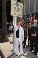 LOS ANGELES, APR 18 - Carol Burnett at the Carol Burnett Square Unveiling at the Selma and Highland on April 18, 2013 in Los Angeles, CA photo