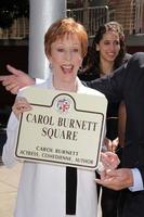 LOS ANGELES, APR 18 - Carol Burnett at the Carol Burnett Square Unveiling at the Selma and Highland on April 18, 2013 in Los Angeles, CA photo