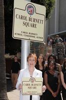 LOS ANGELES, APR 18 - Carol Burnett at the Carol Burnett Square Unveiling at the Selma and Highland on April 18, 2013 in Los Angeles, CA photo