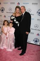 LOS ANGELES, OCT 23 - Nancy Davis and Family arrives at the 2010 Carousel of Hope Ball at Beverly HIlton Hotel on October 23, 2010 in Beverly Hills, CA photo