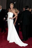 LOS ANGELES, FEB 24 - Charlize Theron arrives at the 85th Academy Awards presenting the Oscars at the Dolby Theater on February 24, 2013 in Los Angeles, CA photo