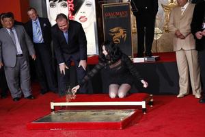 LOS ANGELES, NOV 18 - Cher at the Cher Handprint and Footprint Ceremony at Grauman s Chinese Theater Forecourt on November 18, 2010 in Los Angeles, CA photo