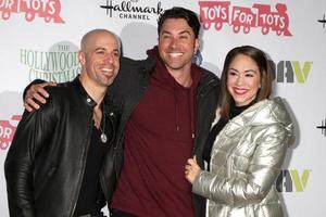 LOS ANGELES, DEC 1 - Chris Daughtry, Ace Young, Diana DeGarmo at the 2013 Hollywood Christmas Parade at Hollywood and Highland on December 1, 2013 in Los Angeles, CA photo