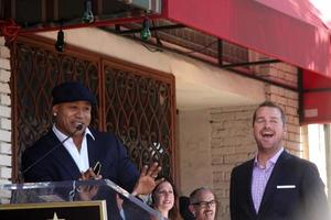 LOS ANGELES, MAR 5 - LL Cool J, James Todd Smith, Chris O Donnell at the Chris O Donnell Hollywood Walk of Fame Star Ceremony at the Hollywood Blvd on March 5, 2015 in Los Angeles, CA photo