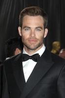 LOS ANGELES, FEB 24 - Chris Pine arrives at the 85th Academy Awards presenting the Oscars at the Dolby Theater on February 24, 2013 in Los Angeles, CA photo