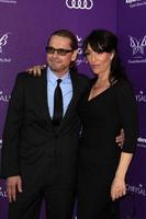 LOS ANGELES, JUN 9 - Kurt Sutter, Katey Sagal arriving at 11th Annual Chrysalis Butterfly Ball at Private Residence on June 9, 2012 in Los Angeles, CA photo